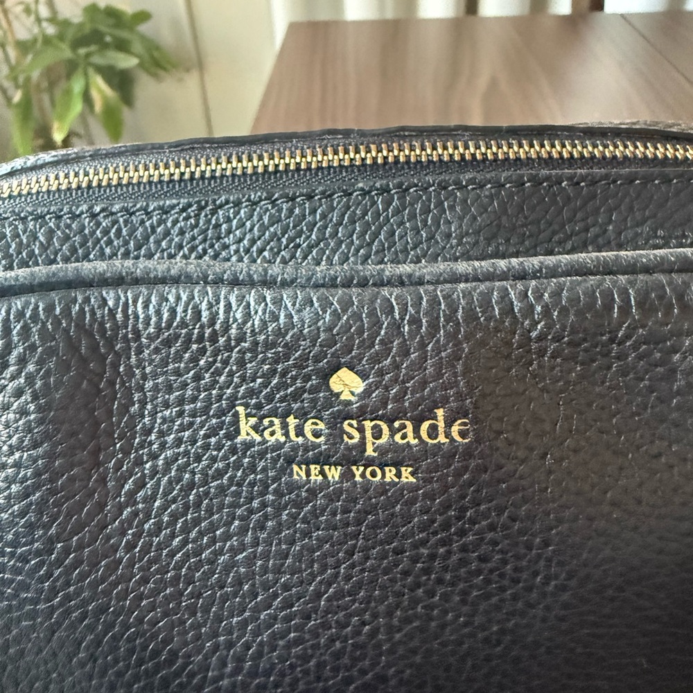 Kate Spade Black Textured Shoulder Bag